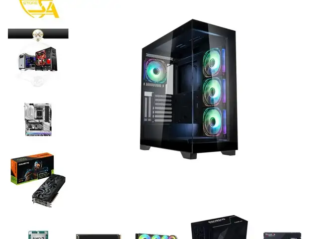 Custom high performance pc amd ryzen 9 9900x rtx 5070 ti 64gb ddr5 2tb, Nicosia — Lakatameia - Agia Paraskevi