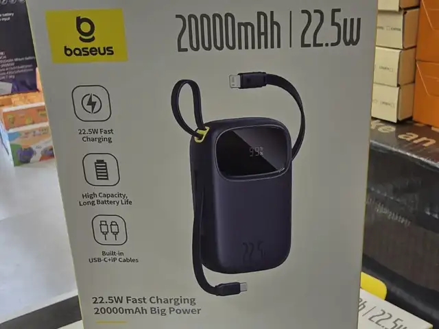 Baseus Power Bank 10000 mah/20000mAh 22.5W με Θύρα USB-A και Θύρα USB-C Powe, Επαρχία Πάφου — Πάφος - Κάτω Πάφος