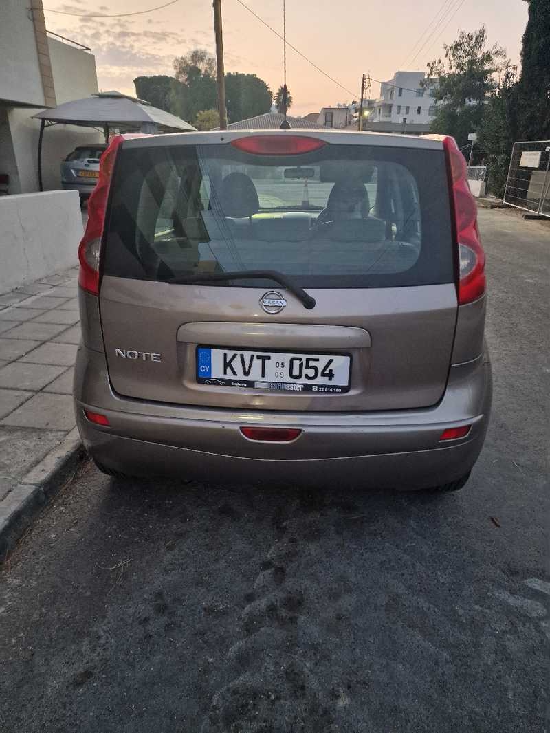 2009 Nissan Note 1,4L 2009 Cyprus