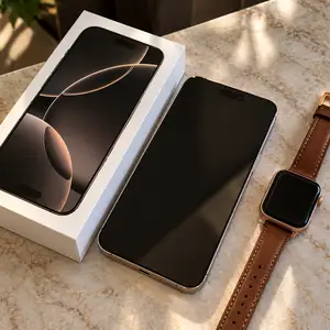 Iphone 16 pro max 256gb + apple watch bundle, Limassol — Agios Athanasios
