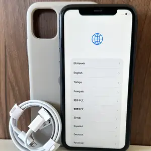 Iphone 11 | 64gb | black | 89 battery | original cable & case | like new, Limassol — Erimi