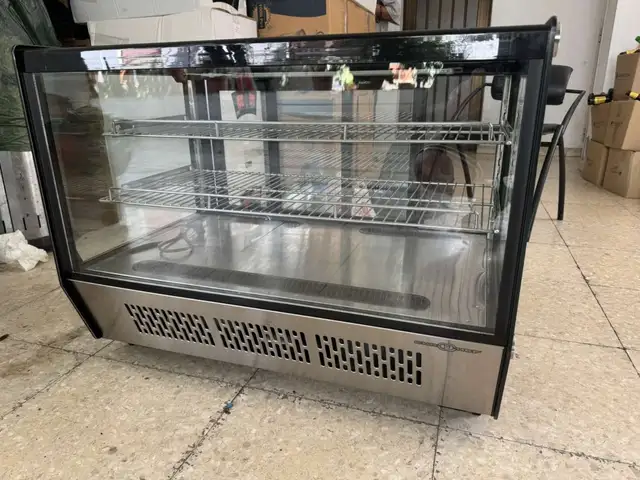refrigerated pastry display case., Nicosia — Aglantzia