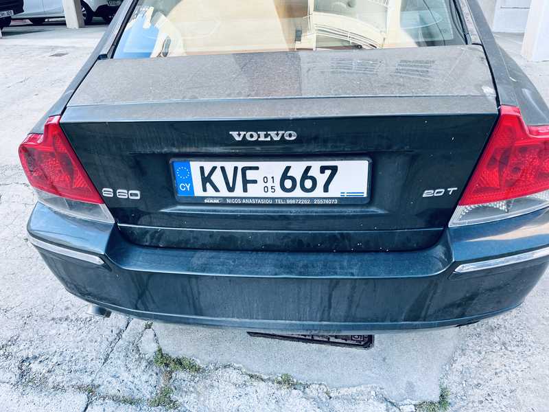 2005 Volvo S60 2,0L 2005 Cyprus