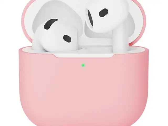 Silicone case apple airpods 4th and 5th gen pink, Limassol — Limassol - Agios Nicolaos