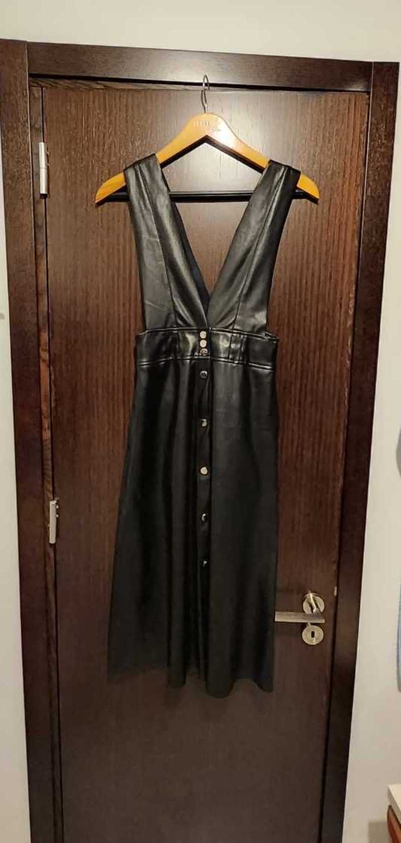 Leather pinafore dress 20 4711145 in Nicosia - Dresses - sell, buy, ads  on Bazaraki.com