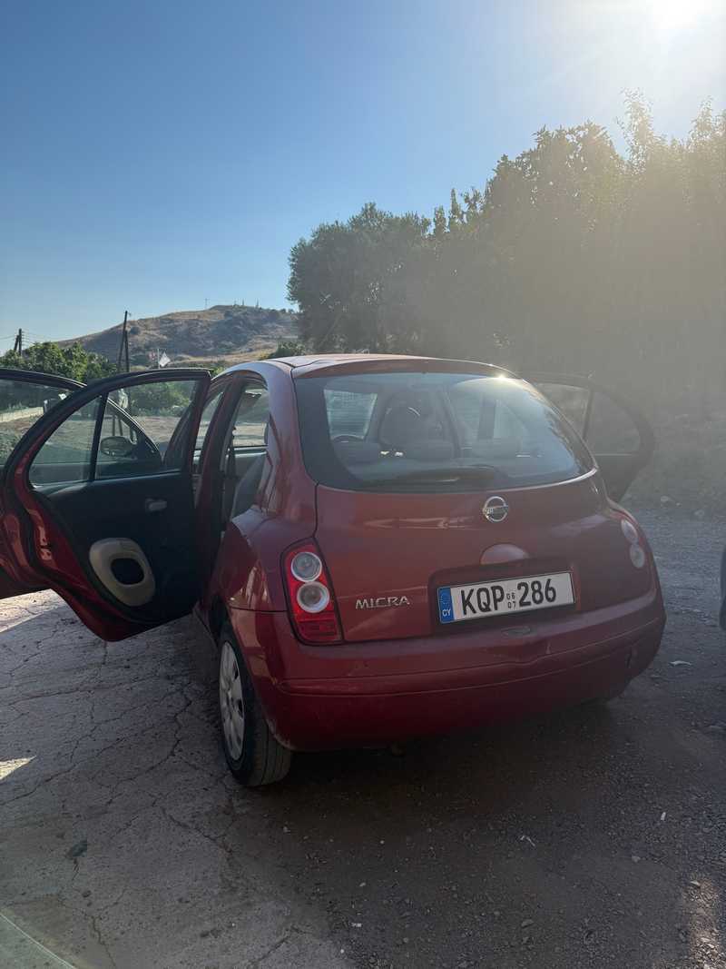 2007 Nissan Micra 1,2L 2007 Cyprus