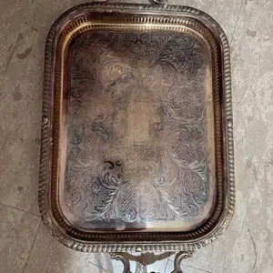 Cavalier tableware silver-plated serving tray, Limassol — Limassol - Mesa Geitonia