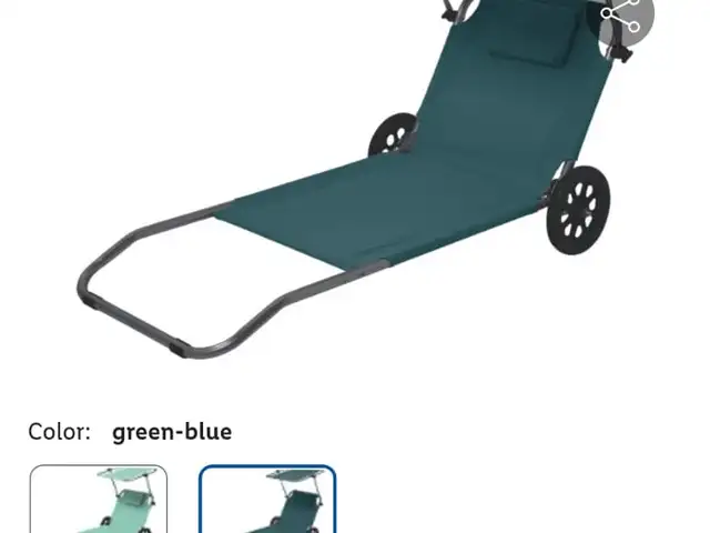 2 sunbeds with wheels, Επαρχία Αμμοχώστου — Πρωταράς