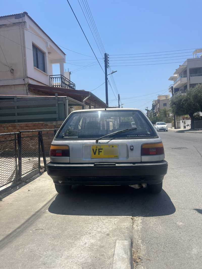 1988 Toyota Corolla 1,3L 1988 Cyprus