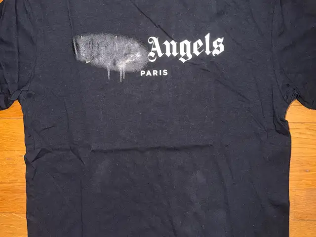 Palm angels paris sprayed logo t-shirt, Επαρχία Λευκωσίας — Λευκωσία - Άγιος Αντώνιος