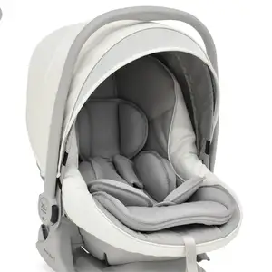 Newborn baby car seat size 0-18 kg white designer with strazz, Limassol — Limassol - Agia Fyla