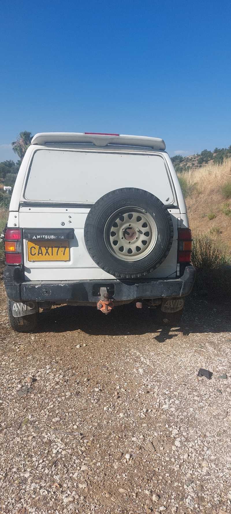 1993 Mitsubishi Pajero 2,5L 1993 Cyprus