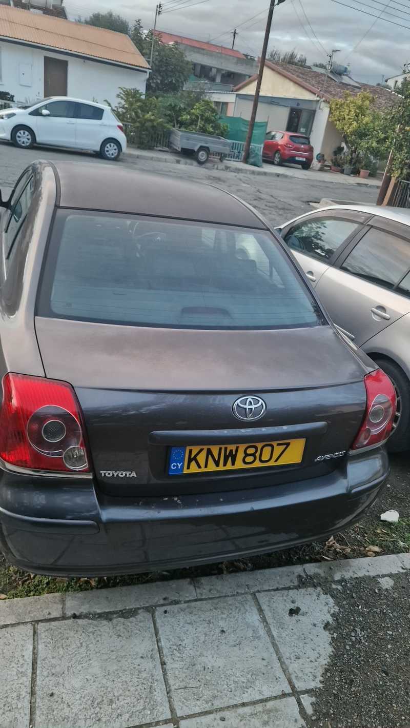 2006 Toyota Avensis 1,6L 2006 Cyprus