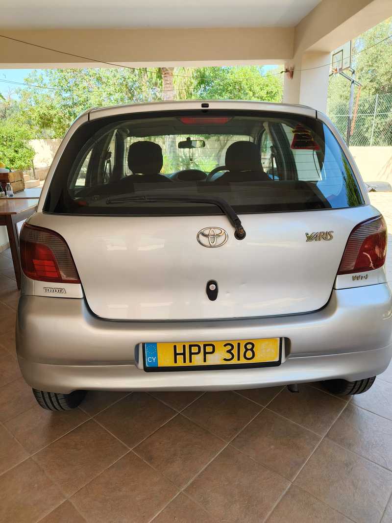 2001 Toyota Yaris 1,0L 2001 Cyprus