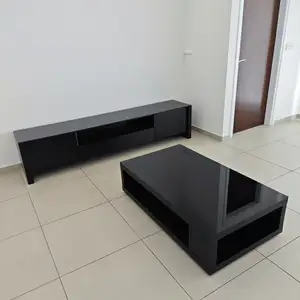 Τραπεζάκι σαλονιού + έπιπλο τηλεόρασης, μαύρα, μοντέρνο στυλ 300 ευρώ πακέτο, Nicosia — Strovolos - Agios Vasileios