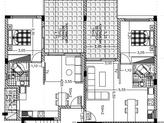 1-bedroom apartment to rent, Limassol — Kato Polemidia