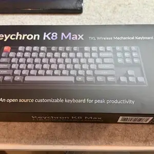 Keychron K8 Max Wireless Mechanical Keyboard Brown Switches / RGB / Hot-Swap, Επαρχία Λεμεσού — Άγιος Κωνσταντίνος