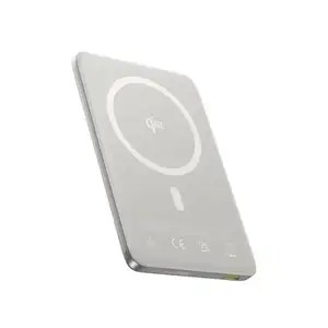 Baseus powerbank wireless 27w 10000mah ultra-slim qi2 picogo am41 grey, Limassol — Agios Athanasios