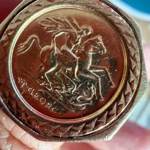 Ring 9 k gold vintage, Επαρχία Αμμοχώστου — Αγία Θέκλα