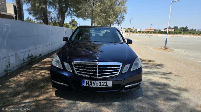 2010 Mercedes-Benz E-Class 2,2L 2010 Cyprus