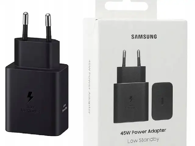 Charger usb-c samsung 45w eu black, Limassol — Limassol - Agios Nicolaos