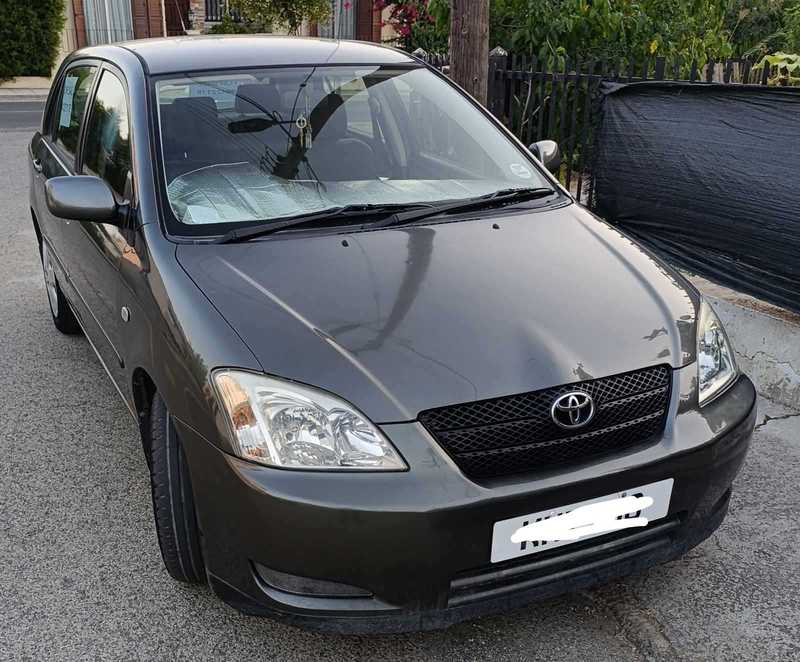 2004 Toyota Corolla 1,3L 2004 Cyprus