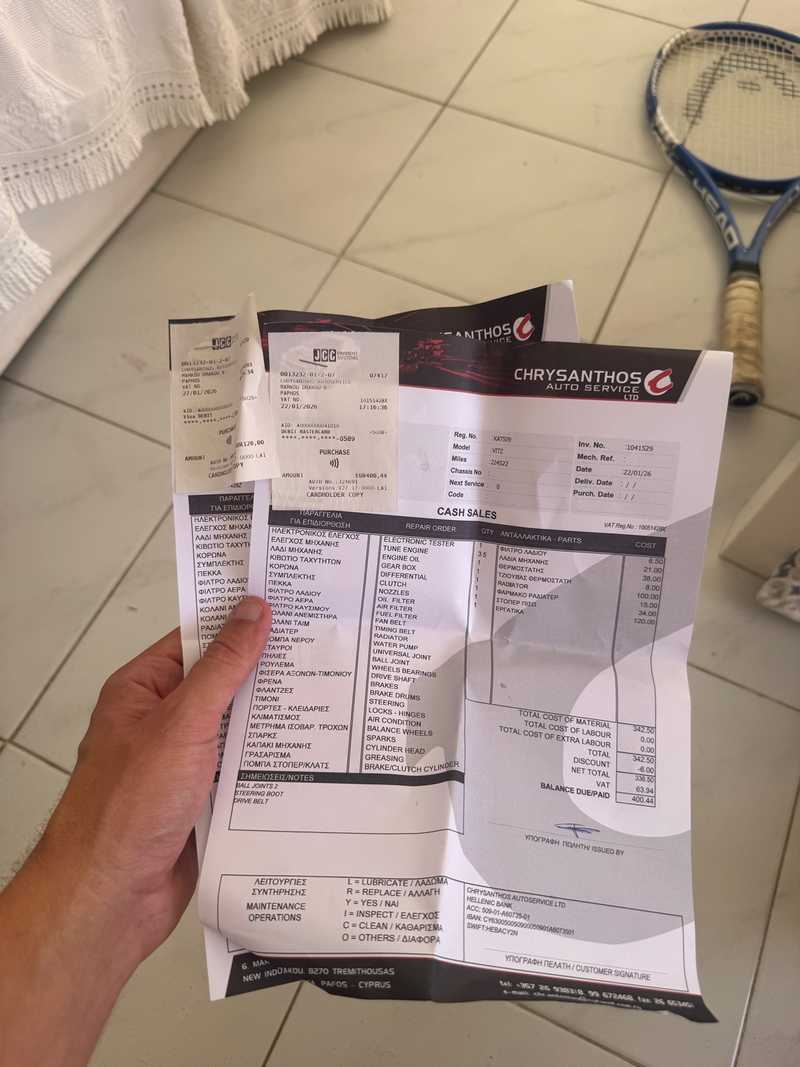 2000 Toyota Yaris 1,0L 2000 Cyprus