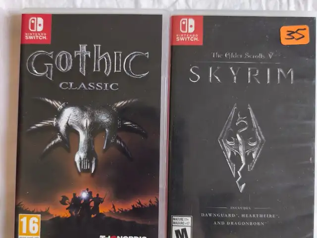 Skyrim and Gothic game for Nintendo switch, Larnaca — Kiti