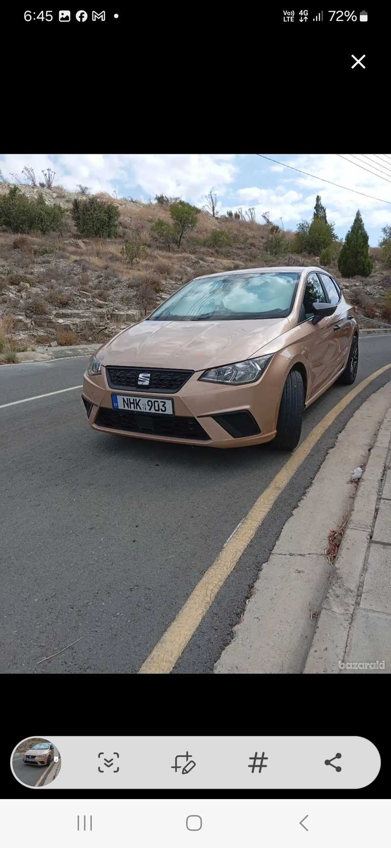 2018 Seat Ibiza 1,5L 2018 Cyprus
