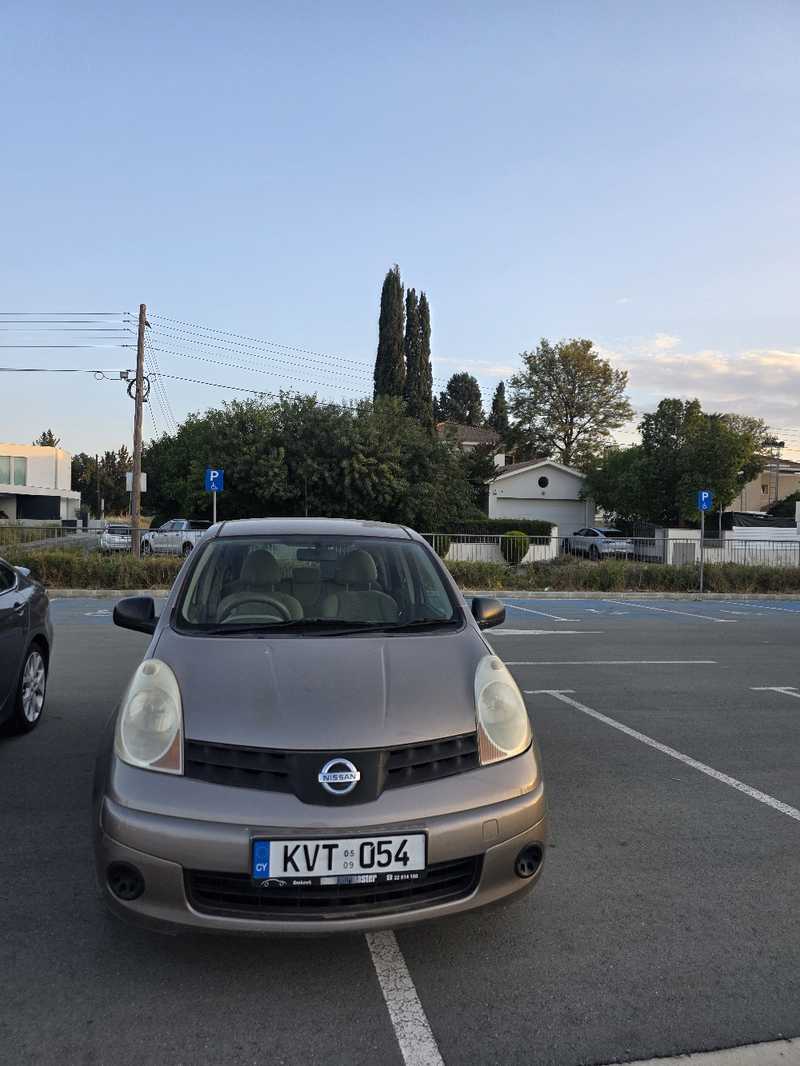 2009 Nissan Note 1,4L 2009 Cyprus