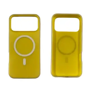 Back case magsafe silicone complete apple iphone 17 pro max / 18 pro max yel..., Limassol — Agios Athanasios