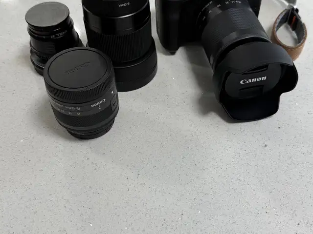 Canon m50 mark ii + 4 lenses, Nicosia — Tseri