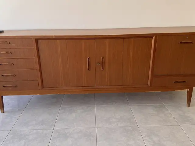 1960s teak sideboard - buffet, Nicosia — Aglantzia