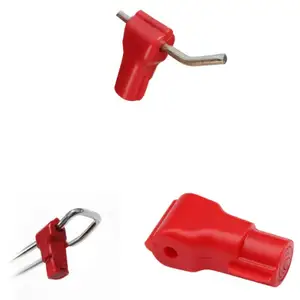 Hook stop lock 6mm red, Limassol — Agios Athanasios