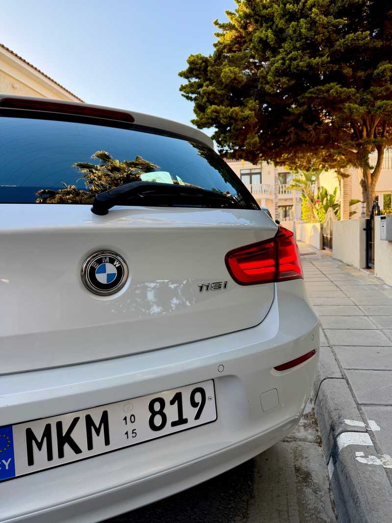 2015 BMW 1-Series 1,5L 2015 Cyprus