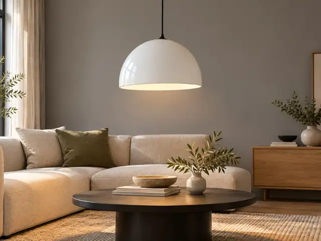 Modern white acrylic pendant lamp shades various colours 40cm, Επαρχία Λευκωσίας — Λευκωσία - Λυκαβηττός