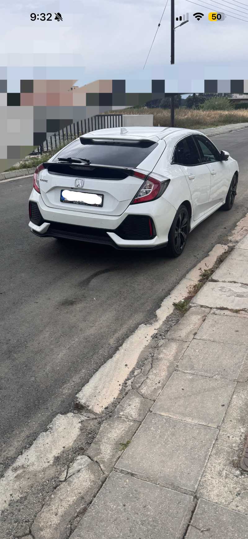 Honda Civic 1,0L 2018