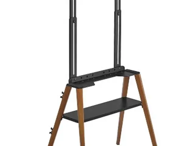 Brateck tv floorstand 40x40 1.25m 40kg black/walnut fs36-44f-02, Επαρχία Λεμεσού — Άγιος Αθανάσιος