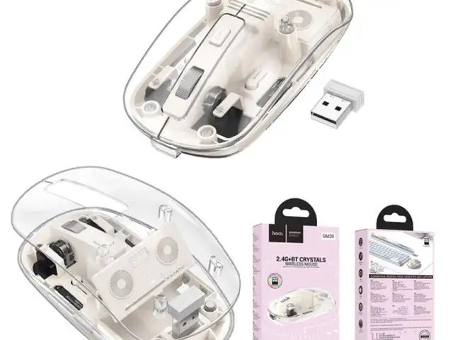 Hoco gm29 wireless mouse white, Limassol — Agios Athanasios