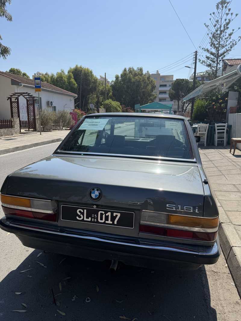 1986 BMW 5-Series 1,8L 1986 Cyprus
