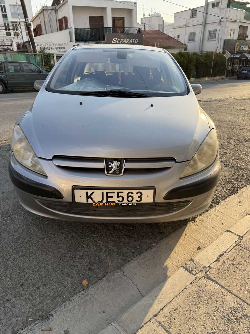 2004 Peugeot 307 1,6L 2004 Cyprus