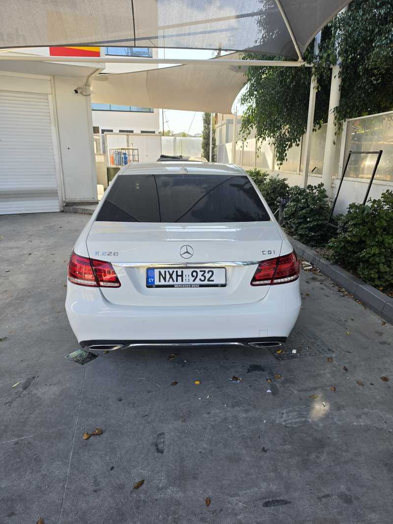 2013 Mercedes-Benz E-Class 2,2L 2013 Cyprus