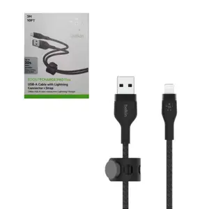 Cable usb to lightning belkin caa010ds3mbk 3m black, Επαρχία Λεμεσού — Άγιος Αθανάσιος