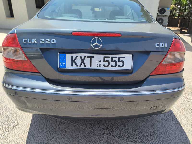 2008 Mercedes-Benz CLK-Class 2,2L 2008 Cyprus