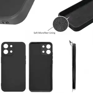 Back case silicone complete xiaomi redmi note 13 4g black, Limassol — Limassol - Agios Ioannis