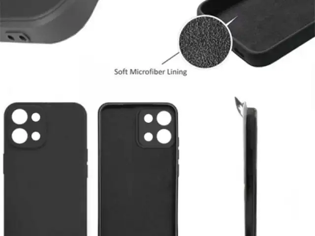 Back case silicone xiaomi poco m6 pro 4g black, Limassol — Agios Athanasios