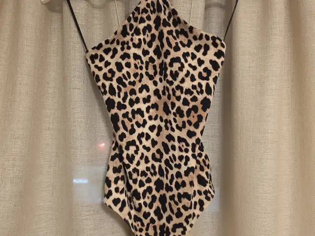 Leopard print thong body, xs size, no tag but never worn, Limassol — Limassol - Agia Zoni