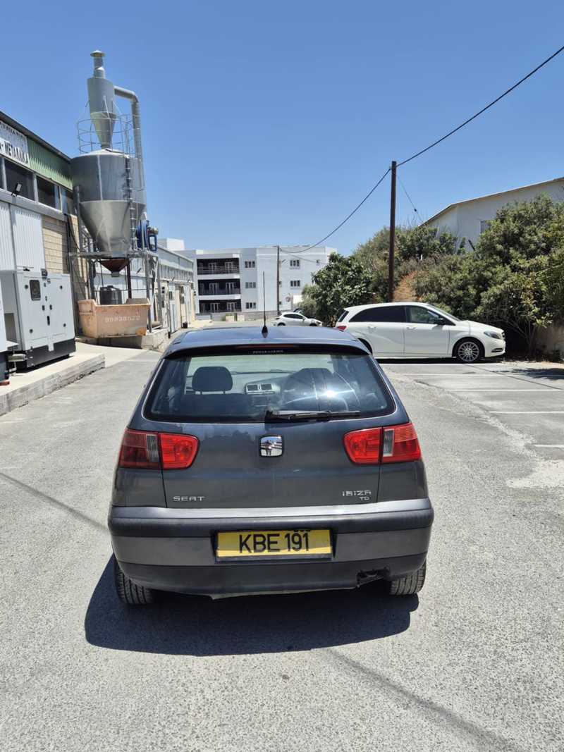 2002 Seat Ibiza 1,9L 2002 Cyprus