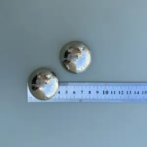Vintage button earrings στρογγυλά σκουλαρίκια 80s 90s, Famagusta — Paralimni