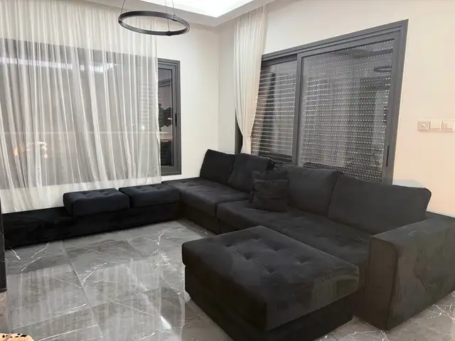 Black modular sofa 4 pieces corner, Επαρχία Λεμεσού — Λεμεσός - Άγιος Σπυρίδων